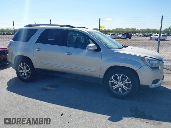 2014 GMC Acadia SLT z VIN 1GKKRRKD9EJ227860, wystawiony jako IAAI lot #41868843 z przebiegiem 67 395 mil mil oraz . Historia ofert i sprzedaży dostępna na DreamBid. Obrazek 13.