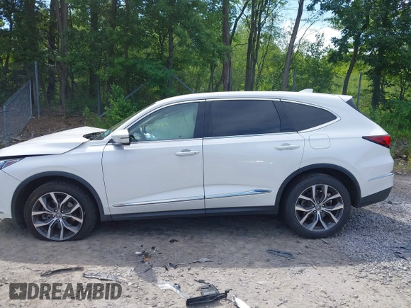2024 Acura MDX Technology with VIN 5J8YE1H49RL000786, listed as a IAAI auction lot 42617133 with 40,667 mi miles and . Bid and sale history available at DreamBid. Image 14.