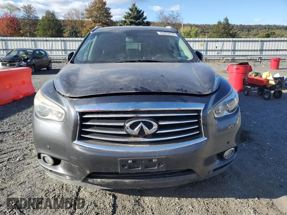 2013 Infiniti JX35 with VIN 5N1AL0MM1DC353646, listed as a Copart auction lot 76325414 with 153,412 mi miles and Clean Title. Bid and sale history available at carsss.com. Image 5.