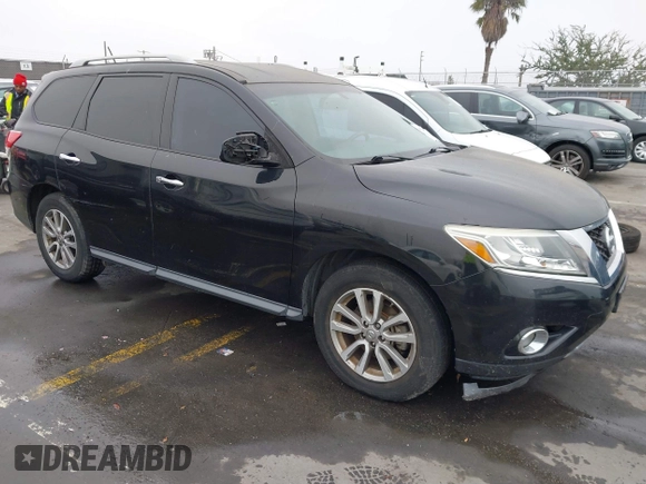 2016 Nissan Pathfinder S with VIN 5N1AR2MNXGC637753, listed as a IAAI auction lot 41526049 with 119,409 mi miles and . Bid and sale history available at DreamBid. Image 1.