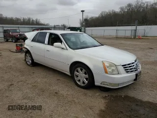2007 Cadillac DTS Luxury I with VIN 1G6KD57YX7U176386, listed as a Copart auction lot 49769845 with 236,022 mi miles and Salvage Title. Bid and sale history available at DreamBid. Image 4.