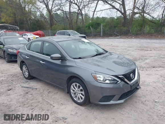 2019 Nissan Sentra SV with VIN 3N1AB7AP7KL609338, listed as a IAAI auction lot 41912906 with 66,321 mi miles and . Bid and sale history available at DreamBid. Image 1.