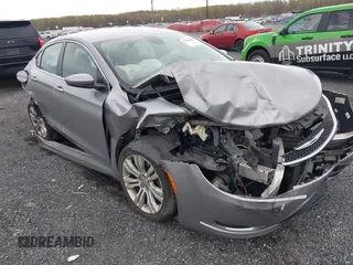2016 Chrysler 200 Limited with VIN 1C3CCCAB5GN135403, listed as a IAAI auction lot 42015848 with 196,798 mi miles and . Bid and sale history available at carsss.com. Image 1.