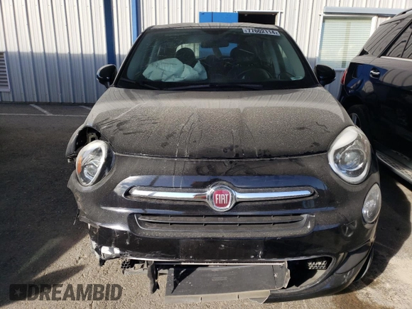 2016 FIAT 500X Pop with VIN ZFBCFXAT6GP356079, listed as a Copart auction lot 77602114 with 92,334 mi miles and Salvage title. Bid and sale history available at DreamBid. Image 5.