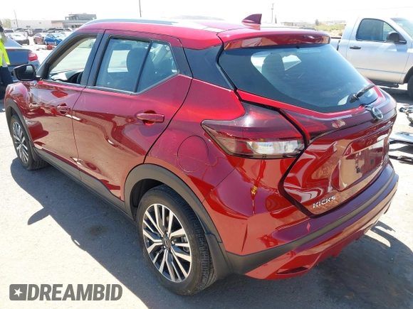 2023 Nissan Kicks SV with VIN 3N1CP5CVXPL514953, listed as a IAAI auction lot 42152057 with 7,909 mi miles and . Bid and sale history available at DreamBid. Image 3.