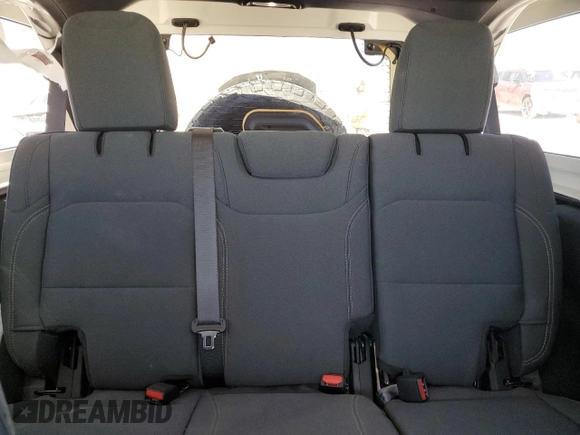 2024 Jeep Wrangler Willys with VIN 1C4RJXDG9RW286042, listed as a Copart auction lot 49459025 with 6,417 mi miles and Salvage title. Bid and sale history available at DreamBid. Image 10.