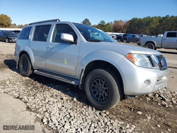 2012 Nissan Pathfinder LE with VIN 5N1AR1NN3CC601552, listed as a Copart auction lot 83875034 with 166,632 mi miles and Salvage Title. Bid and sale history available at carsss.com. Image 4.