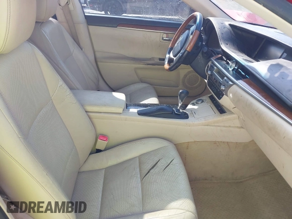 2014 Lexus ES 300h Hybrid with VIN JTHBW1GG4E2064553, listed as a IAAI auction lot 42002058 with 180,455 mi miles. Bid and sale history available at carsss.com. Image 5.