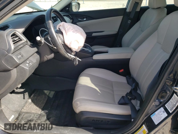 2021 Honda Insight Touring with VIN 19XZE4F91ME002536, listed as a Copart auction lot 49817205 with 48,178 mi miles and Salvage Title. Bid and sale history available at carsss.com. Image 7.