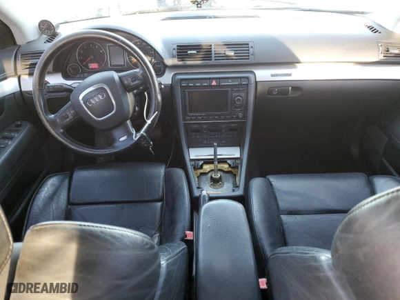 2007 Audi A4 2.0T with VIN WAUEF78E27A015792, listed as a Copart auction lot 79122954 with 219,691 mi miles and Salvage Title. Bid and sale history available at carsss.com. Image 8.