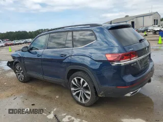 2022 Volkswagen Atlas SE z VIN 1V2KR2CA7NC557362, wystawiony jako Copart lot #60083205 z przebiegiem 64 642 mil mil oraz Szkoda całkowita • Salvage title. Historia ofert i sprzedaży dostępna na DreamBid. Obrazek 2.