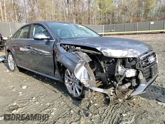 2014 Audi A4 Premium Plus with VIN WAUFFAFL2EN019432, listed as a Copart auction lot 80569484 with 90,881 mi miles and Salvage Title. Bid and sale history available at carsss.com. Image 10.