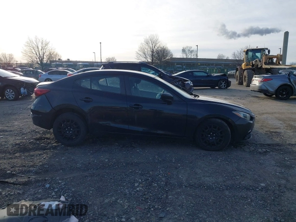 2015 Mazda 3 i SV with VIN JM1BM1T74F1246158, listed as a IAAI auction lot 41587923 with 147,001 mi miles. Bid and sale history available at carsss.com. Image 14.
