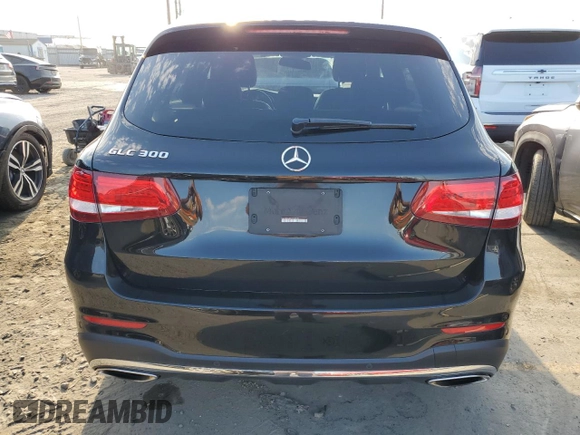 2019 Mercedes-Benz GLC 300 with VIN WDC0G4JB4KV165942, listed as a Copart auction lot 65281185 with 115,340 mi miles and Salvage title. Bid and sale history available at DreamBid. Image 6.