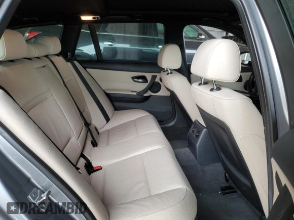 2011 BMW 3 Series 328i with VIN WBAUT9C58BA191813, listed as a Copart auction lot 42490805 with 120,328 mi miles and Salvage title. Bid and sale history available at DreamBid. Image 10.
