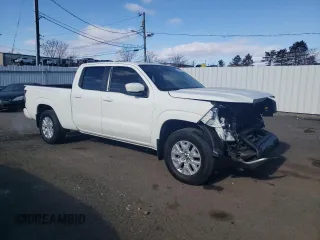 2022 Nissan Frontier SV with VIN 1N6ED1FK7NN673657, listed as a Copart auction lot 42993755 with 26,616 mi miles and Salvage Title. Bid and sale history available at carsss.com. Image 4.