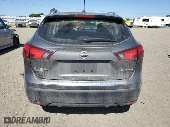 2017 Nissan Rogue SV with VIN JN1BJ1CR4HW120725, listed as a Copart auction lot 57706015 with 111,916 mi miles and Salvage title. Bid and sale history available at DreamBid. Image 6.
