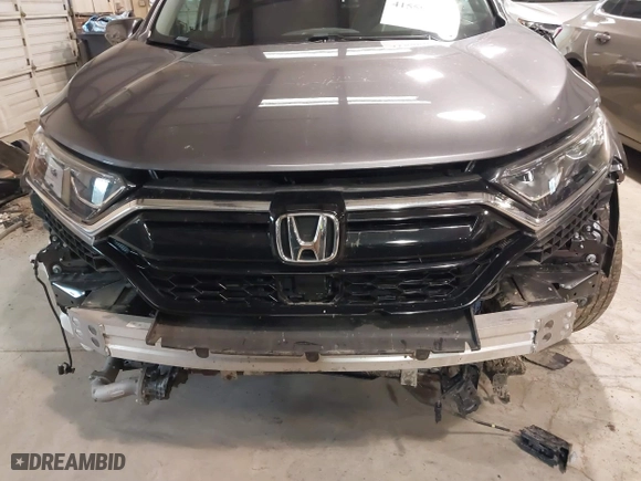 2021 Honda CR-V EX with VIN 5J6RW1H52ML007056, listed as a IAAI auction lot 41559089 with 33,217 mi miles. Bid and sale history available at carsss.com. Image 12.
