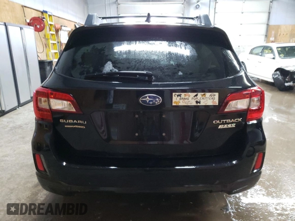 2017 Subaru Outback Premium with VIN 4S4BSAFC6H3369798, listed as a Copart auction lot 44800035 with 121,592 mi miles and Clean Title. Bid and sale history available at DreamBid. Image 6.