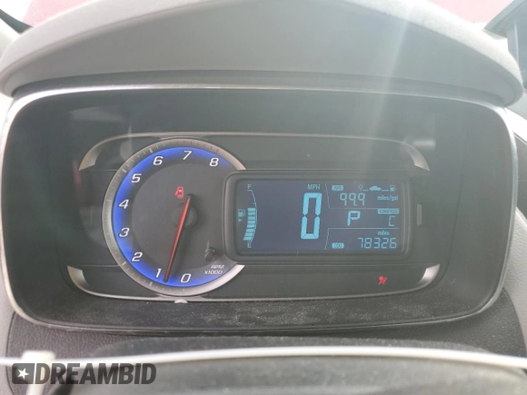 2015 Chevrolet Trax LT with VIN KL7CJLSB4FB099233, listed as a Copart auction lot 45752555 with 78,326 mi miles and Salvage Title. Bid and sale history available at carsss.com. Image 9.