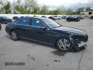 2018 Mercedes-Benz S 560 z VIN WDDUG8GB3JA413695, wystawiony jako Copart lot #54157285 z przebiegiem 34 197 mil mil oraz Szkoda całkowita • Salvage title. Historia ofert i sprzedaży dostępna na DreamBid. Obrazek 4.