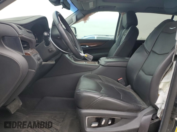 2019 Cadillac Escalade ESV Premium Luxury z VIN 1GYS3JKJXKR210075, wystawiony jako Copart lot #81548984 z przebiegiem Nie podano mil oraz Szkoda całkowita • Salvage title. Historia ofert i sprzedaży dostępna na DreamBid. Obrazek 7.