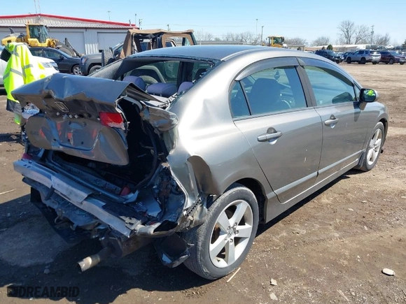2008 Honda Civic Sdn EX with VIN 1HGFA15888L010234, listed as a IAAI auction lot 41973572 with 313,929 mi miles. Bid and sale history available at carsss.com. Image 4.