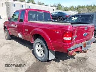 2007 Ford Ranger XLT with VIN 1FTZR45EX7PA19746, listed as a IAAI auction lot 41951107 with 271,541 mi miles. Bid and sale history available at carsss.com. Image 3.