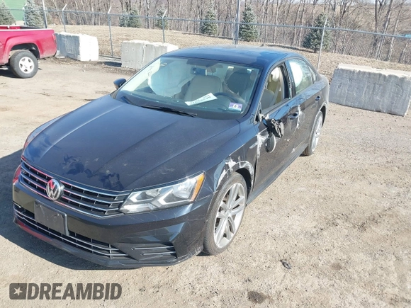 2018 Volkswagen Passat 2.0T S with VIN 1VWAA7A32JC014403, listed as a IAAI auction lot 41629549 with 66,245 mi miles. Bid and sale history available at carsss.com. Image 2.