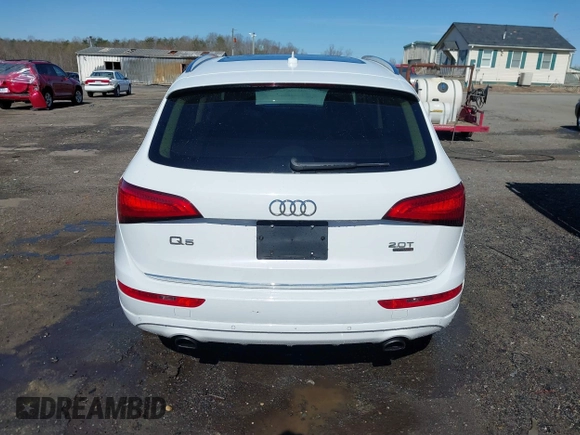 2017 Audi Q5 Premium with VIN WA1C2AFP2HA097719, listed as a IAAI auction lot 41872640 with 75,616 mi miles. Bid and sale history available at carsss.com. Image 17.