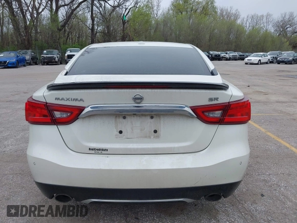 2017 Nissan Maxima SV with VIN 1N4AA6AP6HC416814, listed as a IAAI auction lot 41960419 with 190,967 mi miles and . Bid and sale history available at DreamBid. Image 16.
