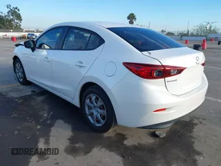 2015 Mazda 3 i SV with VIN JM1BM1T73F1225611, listed as a IAAI auction lot 41622606 with 115,892 mi miles. Bid and sale history available at carsss.com. Image 3.