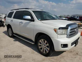2010 Toyota Sequoia Platinum with VIN 5TDYY5G19AS025923, listed as a Copart auction lot 58679664 with 240,409 mi miles and Salvage Title. Bid and sale history available at carsss.com. Image 4.