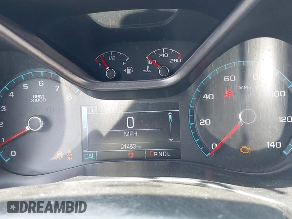 2018 Chevrolet Colorado 4WD Z71 with VIN 1GCGTDENXJ1247717, listed as a IAAI auction lot 42557264 with 91,463 mi miles and . Bid and sale history available at DreamBid. Image 7.