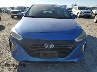 2017 Hyundai Ioniq Limited with VIN KMHC85LC7HU018827, listed as a Copart auction lot 42440655 with 125,104 mi miles and Salvage Title. Bid and sale history available at DreamBid. Image 5.