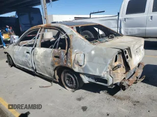 2004 Honda Civic LX with VIN 2HGES165X4H563018, listed as a Copart auction lot 77040094 with 0 mi miles and Non Repairable. Bid and sale history available at carsss.com. Image 2.