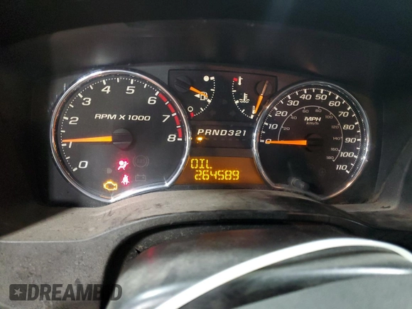 2007 GMC Canyon SLE2 with VIN 1GTDT13EX78157407, listed as a Copart auction lot 53852295 with 264,589 mi miles and Salvage Title. Bid and sale history available at carsss.com. Image 9.