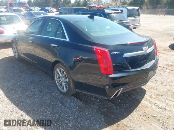 2019 Cadillac CTS Sedan Luxury RWD with VIN 1G6AR5SS3K0101190, listed as a IAAI auction lot 41724659 with 36,684 mi miles. Bid and sale history available at carsss.com. Image 3.