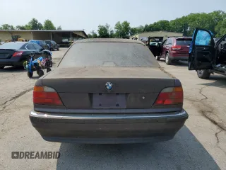 1995 BMW 7 Series 740i with VIN WBAGF6325SDH05563, listed as a Copart auction lot 60356245 with 153,155 mi miles and Clean title. Bid and sale history available at DreamBid. Image 6.
