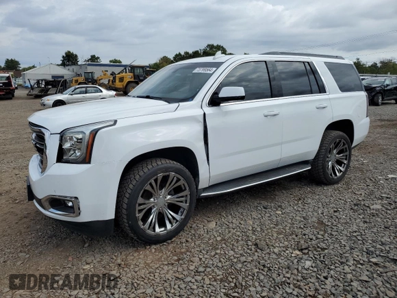 2017 GMC Yukon SLE with VIN 1GKS2AKC5HR185237, listed as a Copart auction lot 73799564 with 134,969 mi miles and Salvage Title. Bid and sale history available at carsss.com. Image 1.
