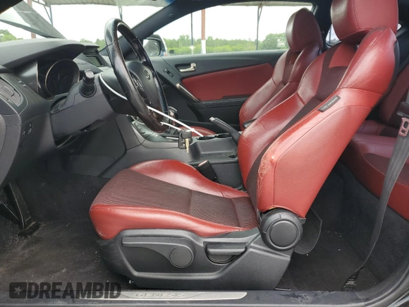2013 Hyundai Genesis Coupe Grand Touring with VIN KMHHU6KJ7DU098549, listed as a Copart auction lot 57815265 with 115,763 mi miles and Salvage title. Bid and sale history available at DreamBid. Image 7.