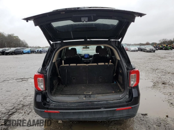 2020 Ford Explorer XLT with VIN 1FMSK7DH3LGB45861, listed as a Copart auction lot 44734485 with 103,422 mi miles and Salvage Title. Bid and sale history available at carsss.com. Image 6.
