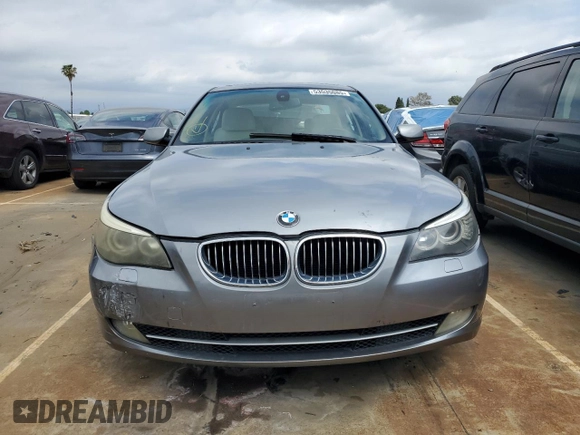 2008 BMW 5 Series 528i with VIN WBANU53588C112681, listed as a Copart auction lot 53535085 with 72,316 mi miles and Salvage Title. Bid and sale history available at carsss.com. Image 5.