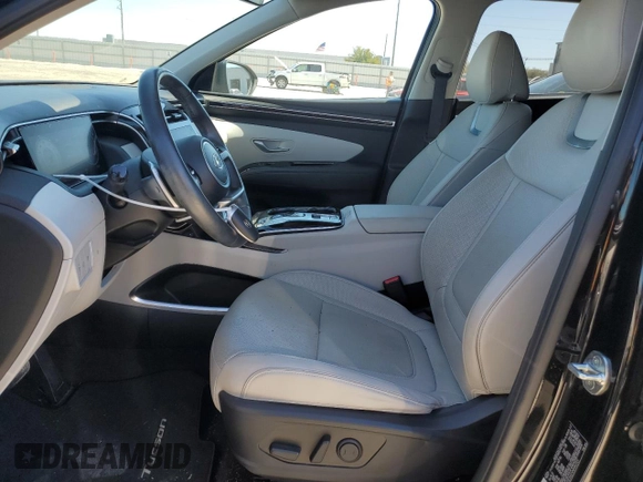 2022 Hyundai Tucson Limited with VIN 5NMJE3AEXNH143921, listed as a Copart auction lot 47481165 with 27,347 mi miles and Non Repairable. Bid and sale history available at carsss.com. Image 7.