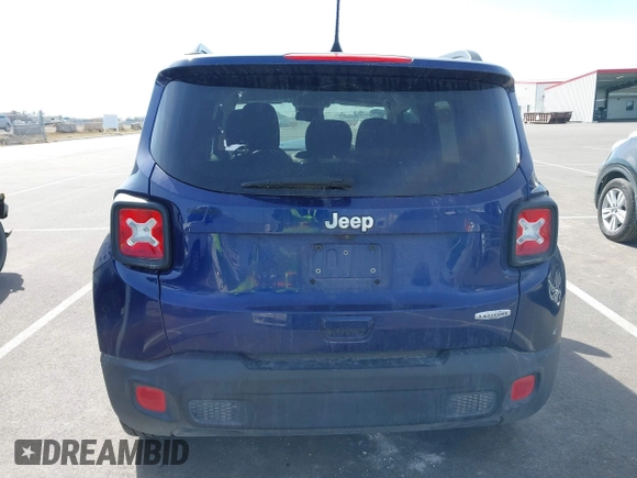 2018 Jeep Renegade Latitude with VIN ZACCJABB0JPH10574, listed as a IAAI auction lot 41736481 with 70,730 mi miles and . Bid and sale history available at DreamBid. Image 17.