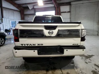 2017 Nissan Titan Pro-4X with VIN 1N6BA1F46HN574314, listed as a Copart auction lot 55573985 with 98,812 mi miles and Salvage title. Bid and sale history available at DreamBid. Image 6.