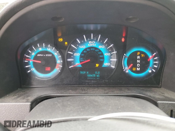 2012 Ford Fusion SE with VIN 3FAHP0HA1CR202982, listed as a Copart auction lot 52517915 with 189,475 mi miles and Salvage Title. Bid and sale history available at DreamBid. Image 9.