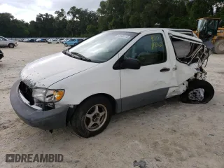 2000 Toyota Sienna CE with VIN 4T3ZF19C3YU210074, listed as a Copart auction lot 53546113 with 0 mi miles and Salvage Title. Bid and sale history available at carsss.com. Image 1.
