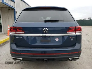 2021 Volkswagen Atlas SEL Premium with VIN 1V2TR2CA6MC513100, listed as a Copart auction lot 52947725 with 65,450 mi miles and Salvage title. Bid and sale history available at DreamBid. Image 6.