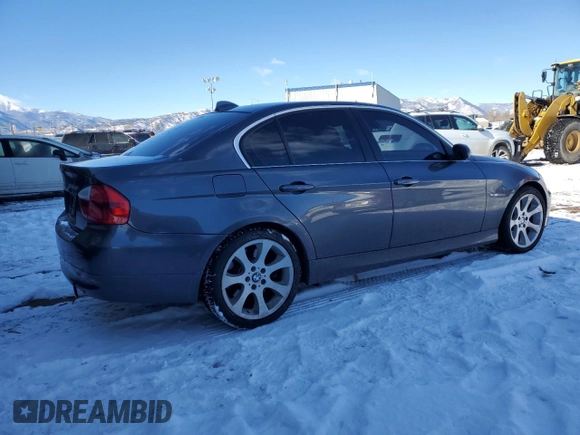 2007 BMW 3 Series 335xi with VIN WBAVD53597A006802, listed as a Copart auction lot 84338914 with 166,376 mi miles and Clean Title. Bid and sale history available at carsss.com. Image 3.
